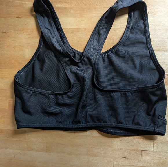 Abecita Sweden Sports Bra Stay Cool - L - 80 - Black - Scandinavian - EUC - Picture 3 of 9